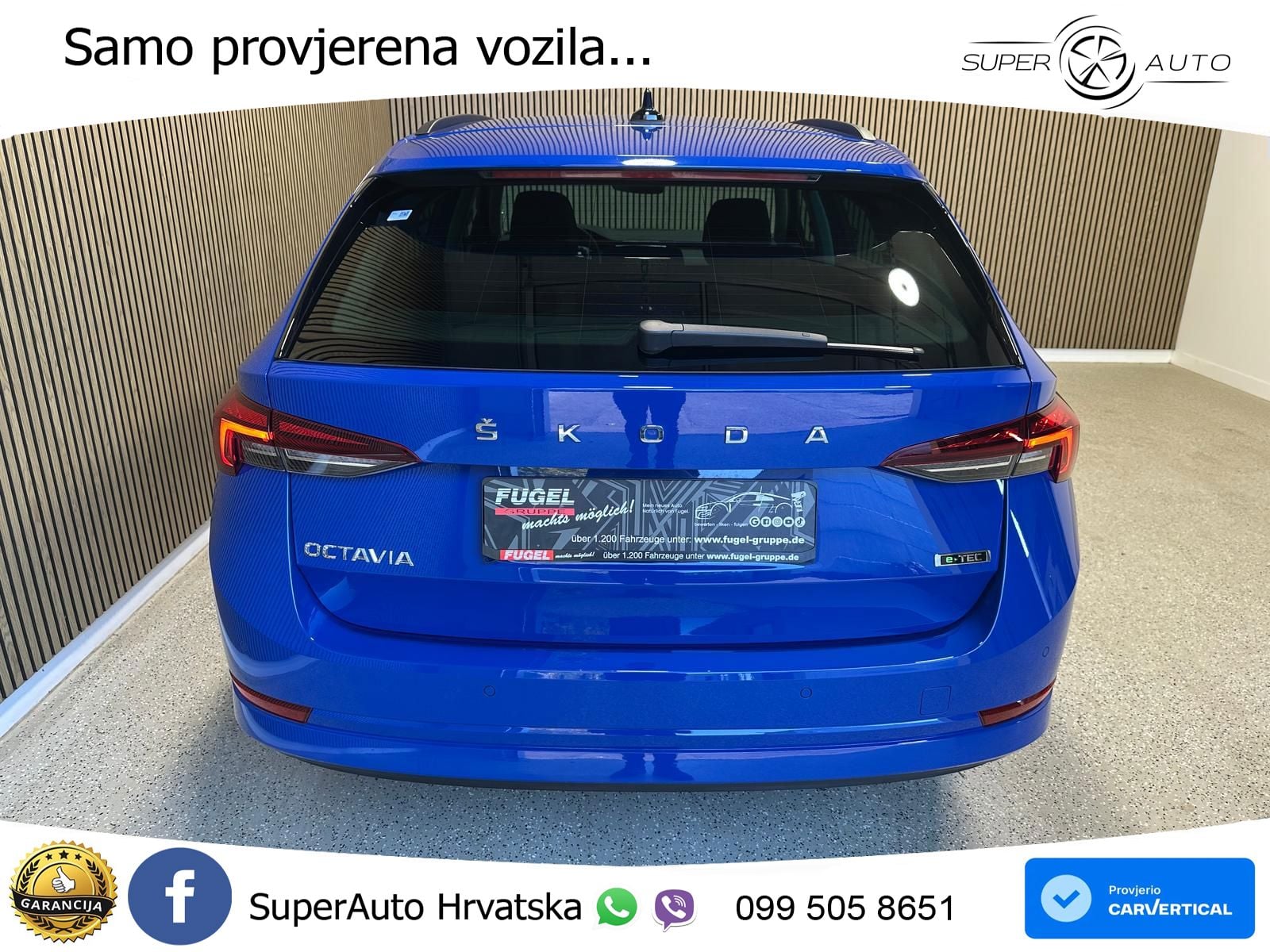Škoda Octavia Combi 1.5 TSI EVO e-TEC (150 KS) DSG LED+GR SJED+ACC