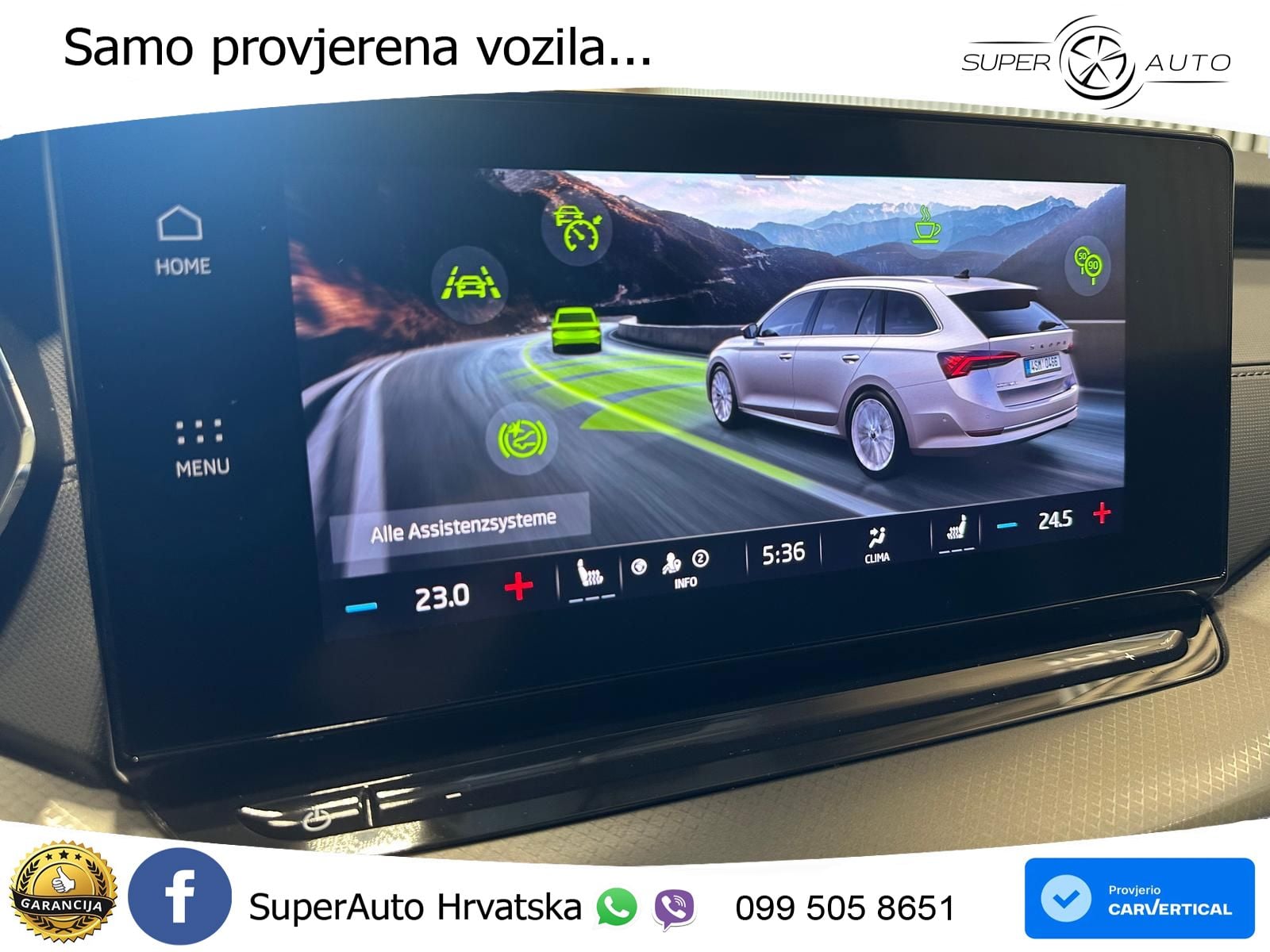 Škoda Octavia Combi 1.5 TSI EVO e-TEC (150 KS) DSG LED+GR SJED+ACC