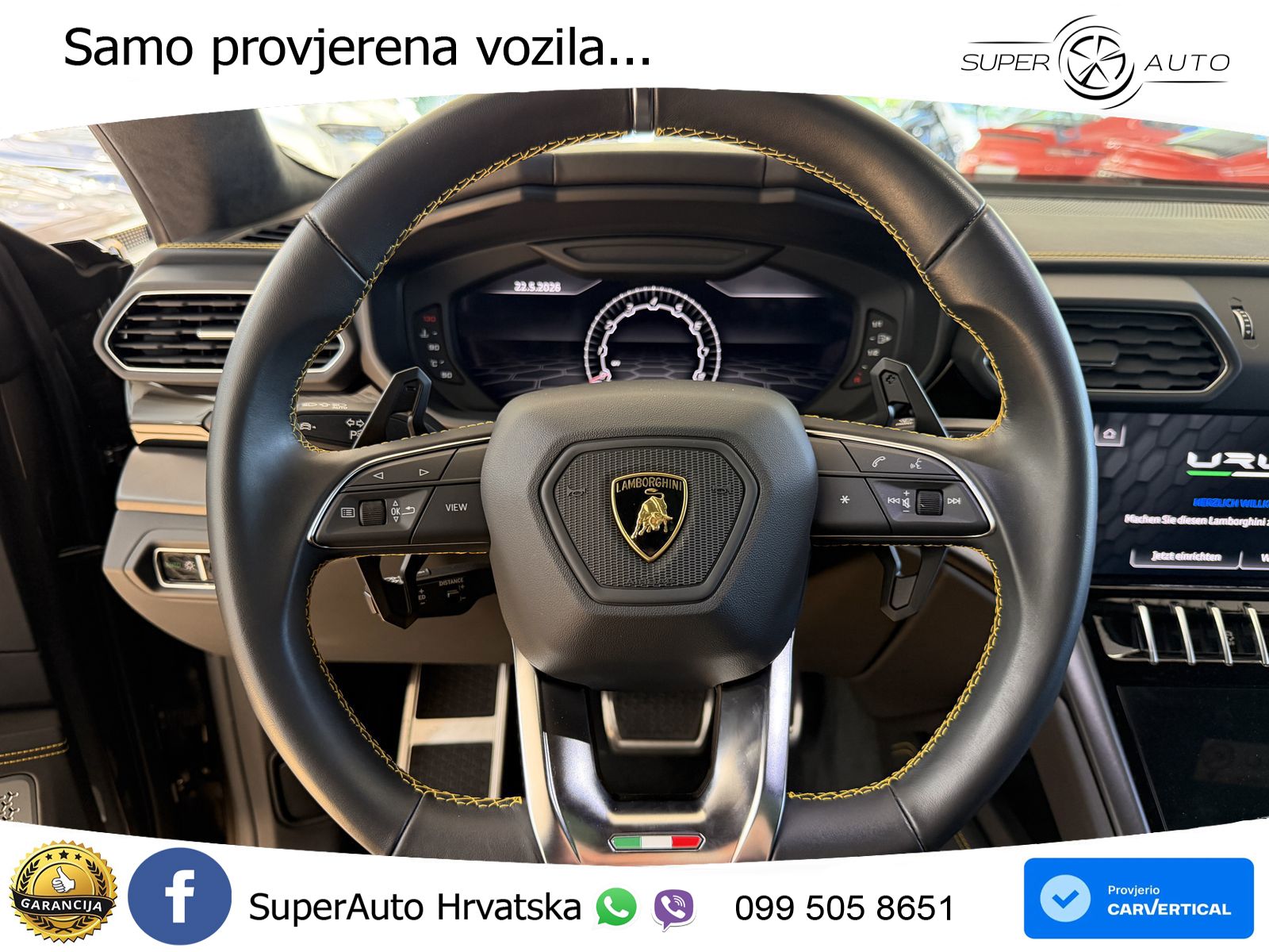 Lamborghini Urus 4.0 V8 (650 KS) 4WD Automatic ACC+HEAD+GR SJED+360+PANO
