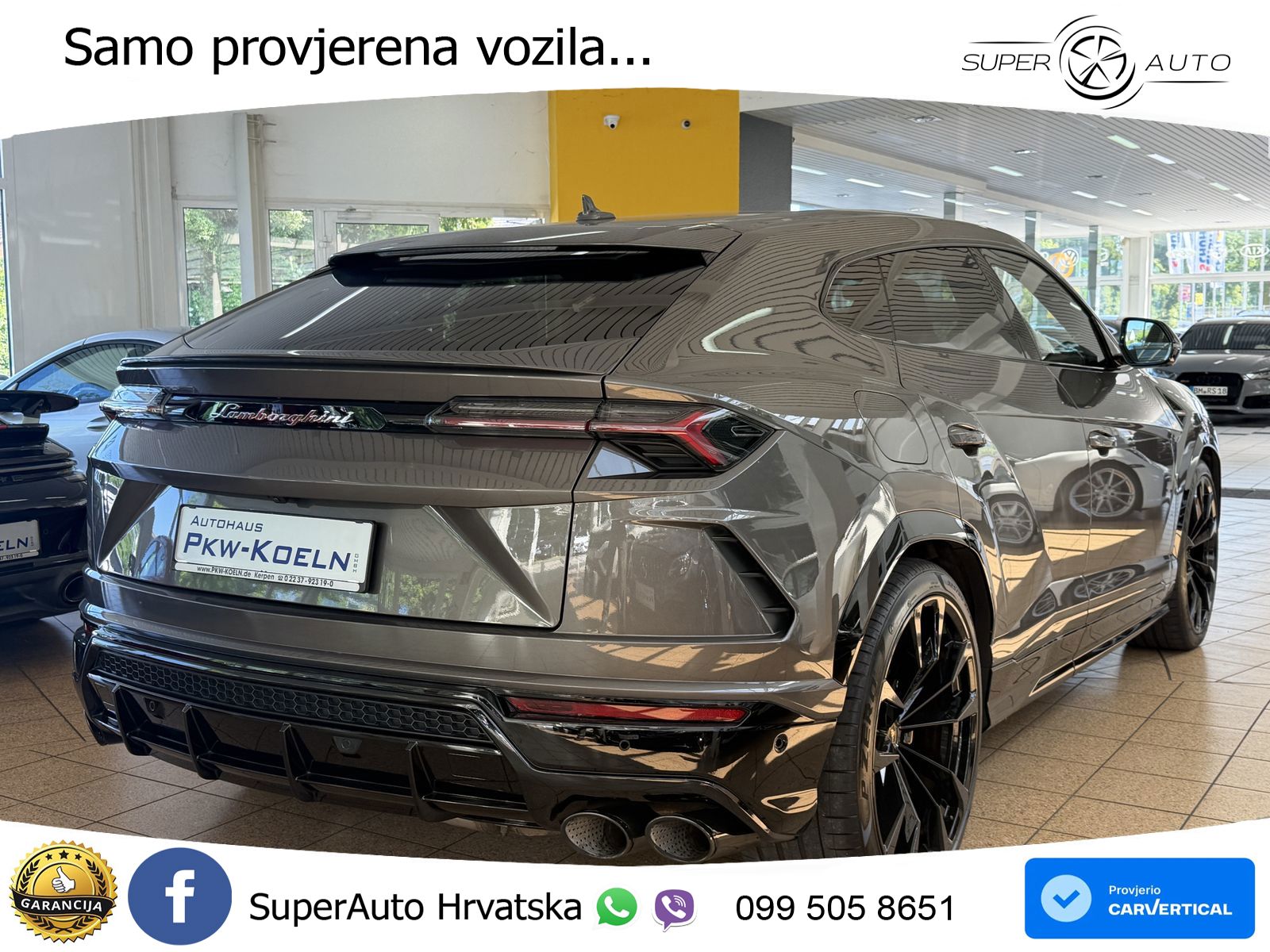 Lamborghini Urus 4.0 V8 (650 KS) 4WD Automatic ACC+HEAD+GR SJED+360+PANO