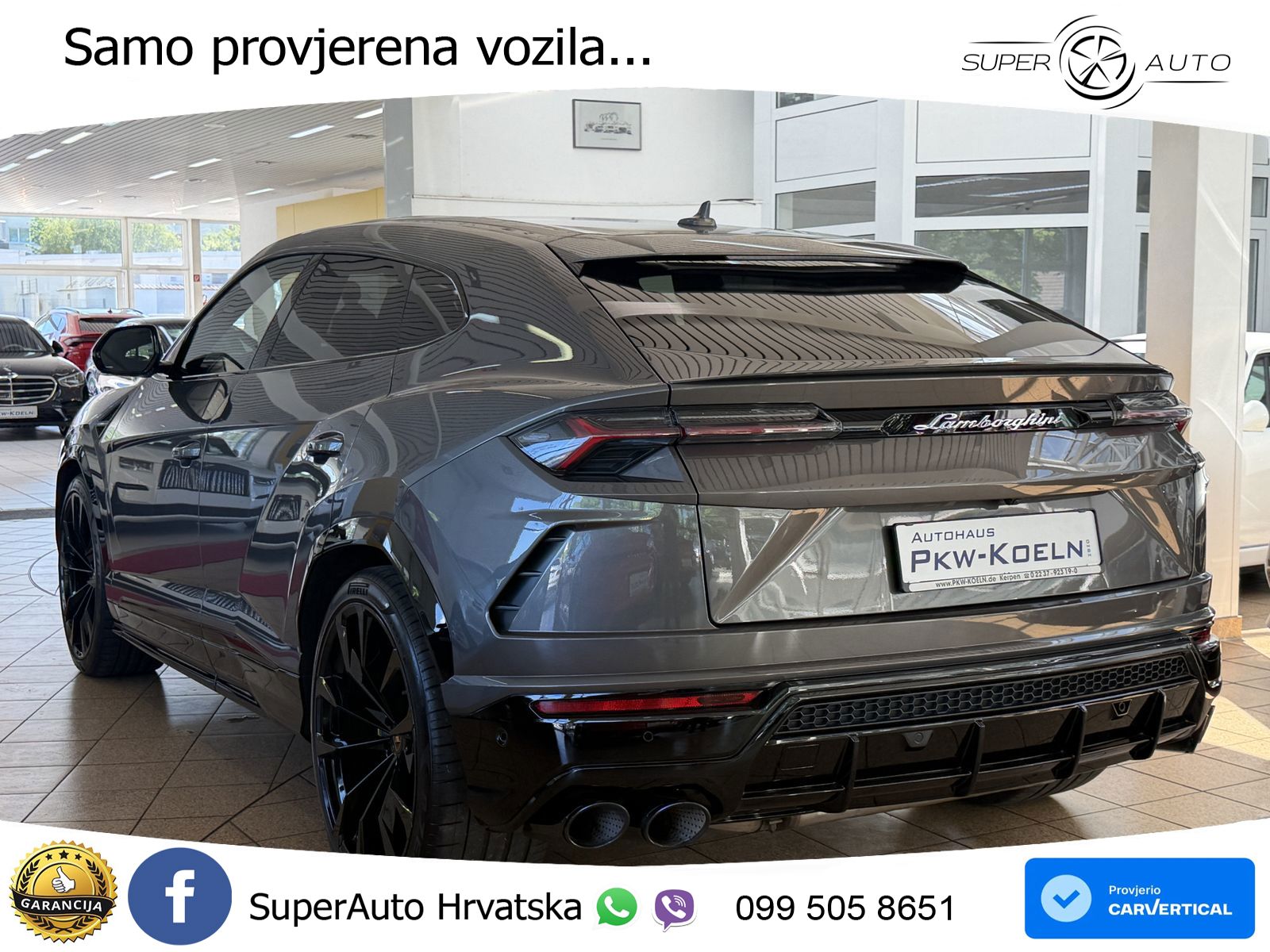 Lamborghini Urus 4.0 V8 (650 KS) 4WD Automatic ACC+HEAD+GR SJED+360+PANO