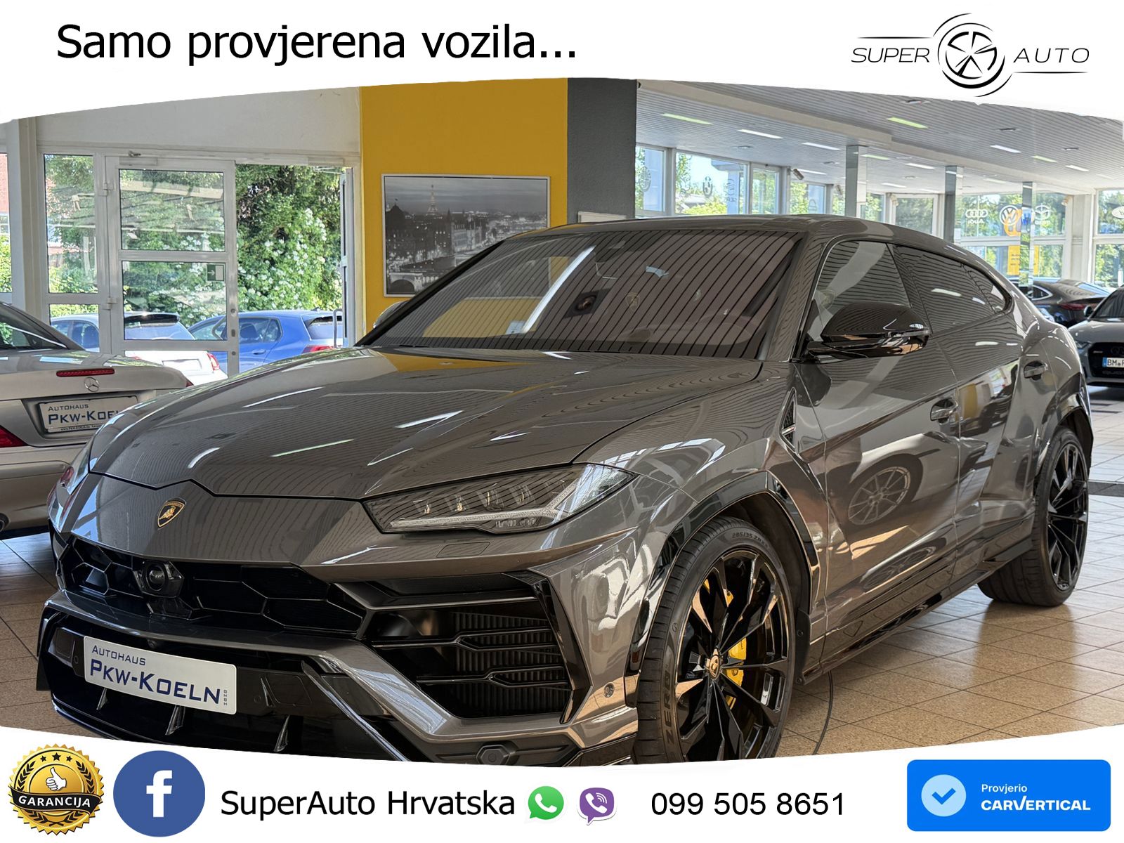 Lamborghini Urus 4.0 V8 (650 KS) 4WD Automatic ACC+HEAD+GR SJED+360+PANO