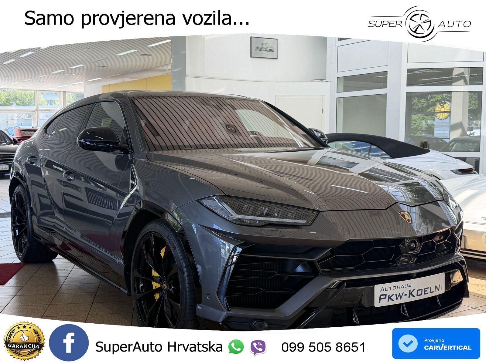 Lamborghini Urus 4.0 V8 (650 KS) 4WD Automatic ACC+HEAD+GR SJED+360+PANO