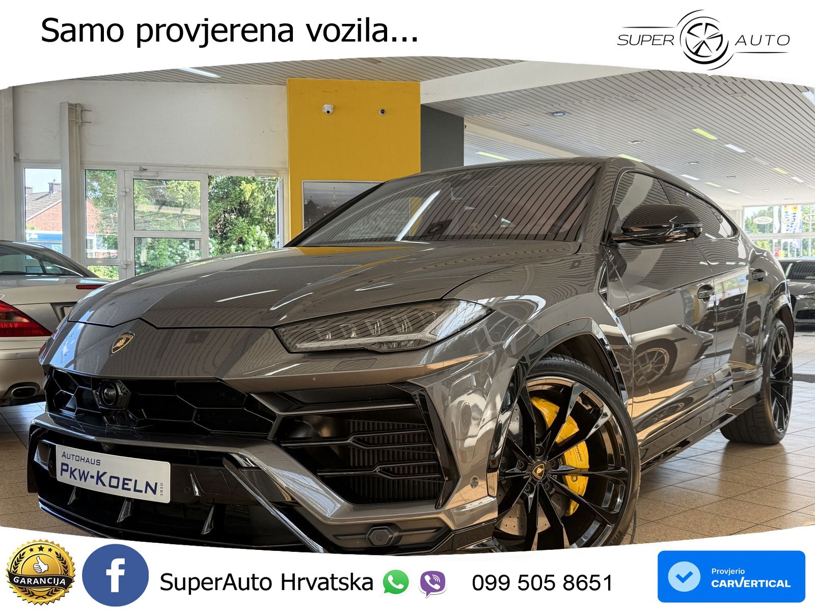 Lamborghini Urus 4.0 V8 (650 KS) 4WD Automatic ACC+HEAD+GR SJED+360+PANO