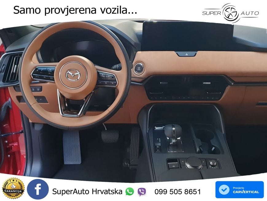 Mazda CX-60 3.3 e-Skyactiv D (254 KS) AWD Automatic LED+GR SJED+ACC