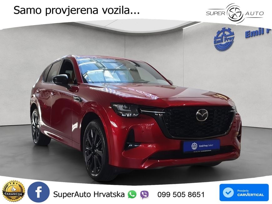 Mazda CX-60 3.3 e-Skyactiv D (254 KS) AWD Automatic LED+GR SJED+ACC