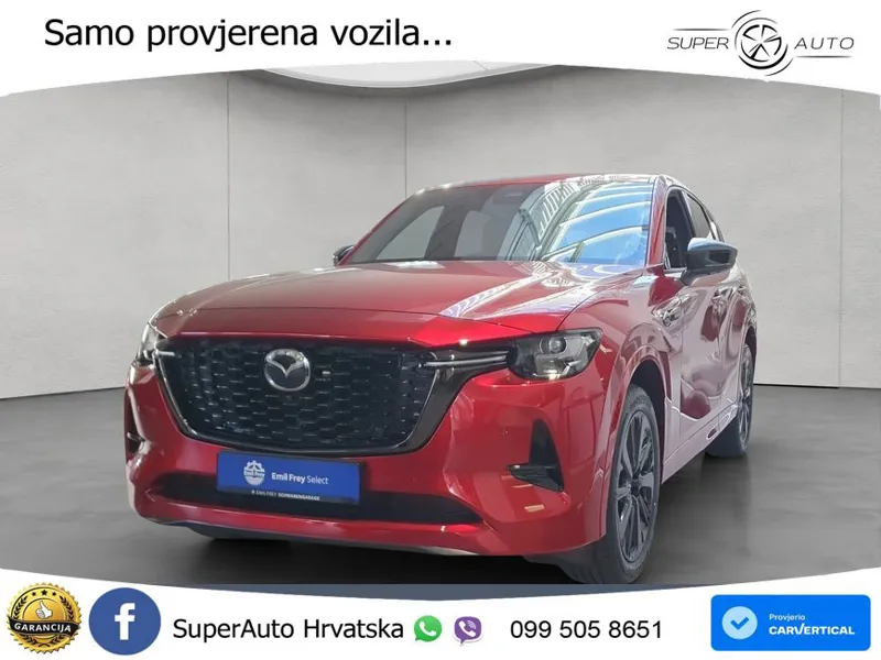 Mazda CX-60 3.3 e-Skyactiv D (254 KS) AWD Automatic LED+GR SJED+ACC