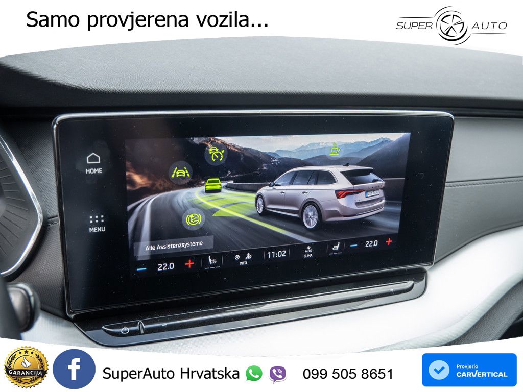 Škoda Octavia Combi 1.5 TSI (150 KS) LED+GR SJED+ACC