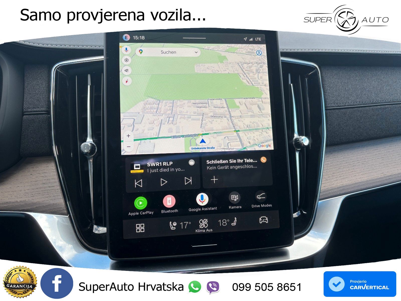 Volvo XC90 2.0 T8 AWD Automatic LED+GR SJED+ACC