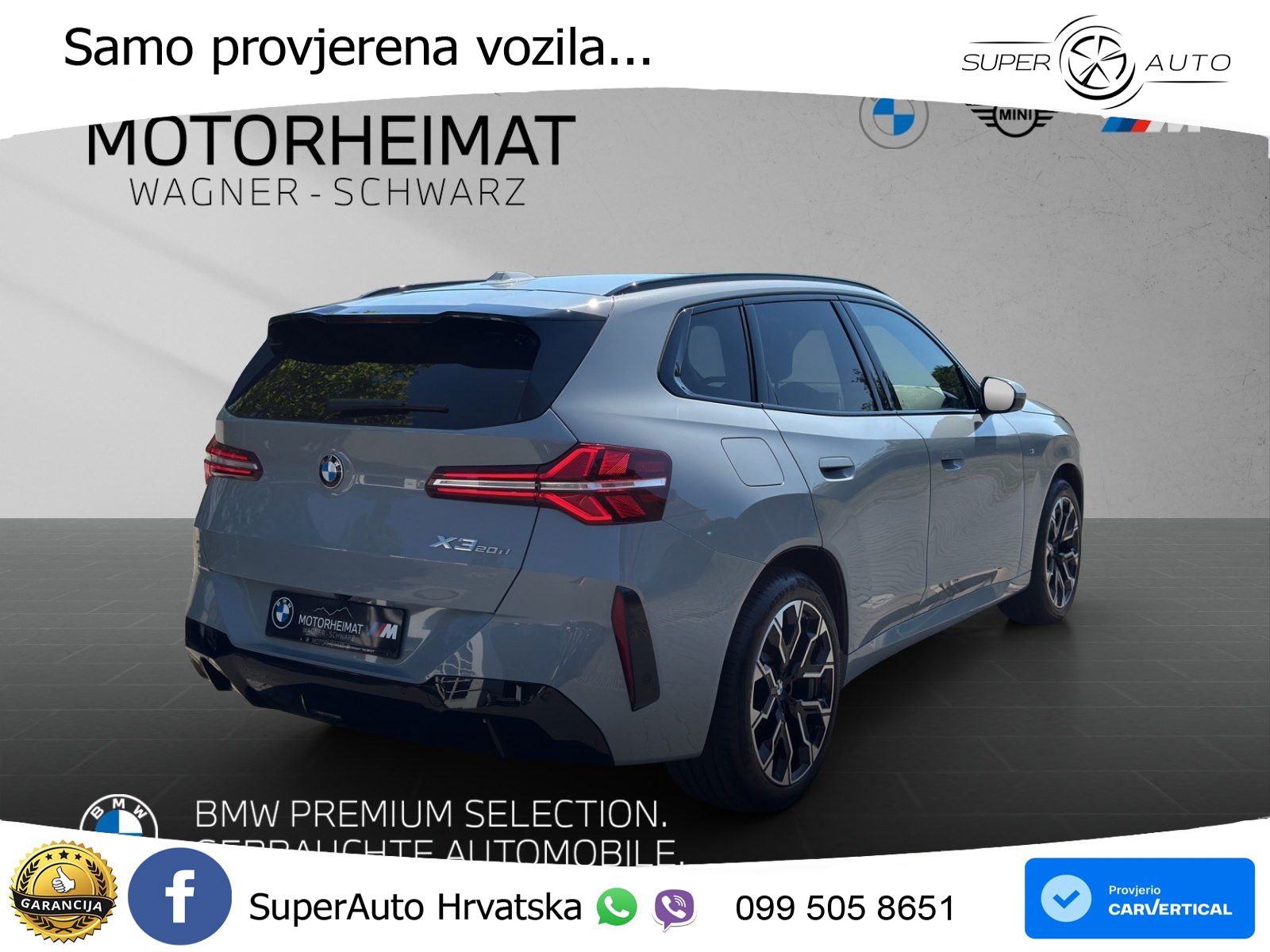 BMW X3 20d xDrive Steptronic M Sport LED+GR SJED+ACC