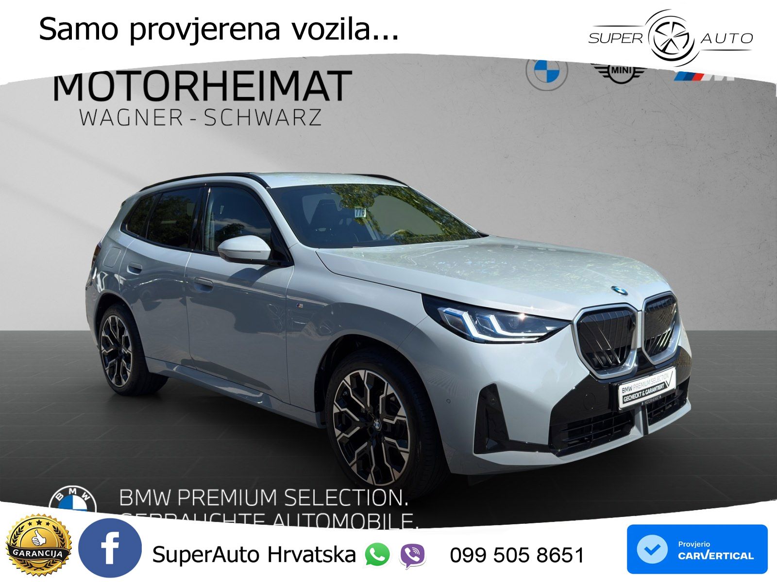 BMW X3 20d xDrive Steptronic M Sport LED+GR SJED+ACC