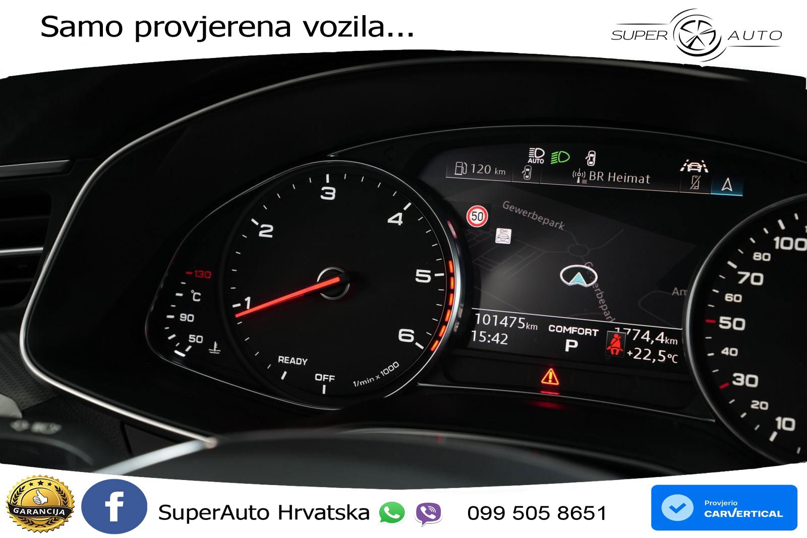 Audi A6 40 TDI (204 KS) quattro ultra S tronic advanced MATRIX+GR SJED+KAM