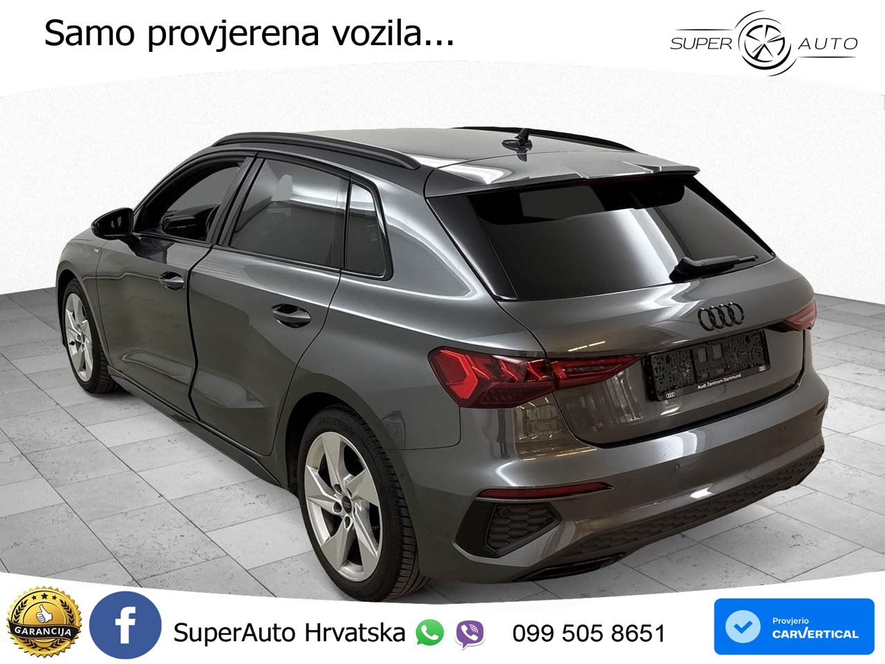 Audi A3 35 TDI (150 KS) S tronic S line MATRIX+GR SJED+KAM