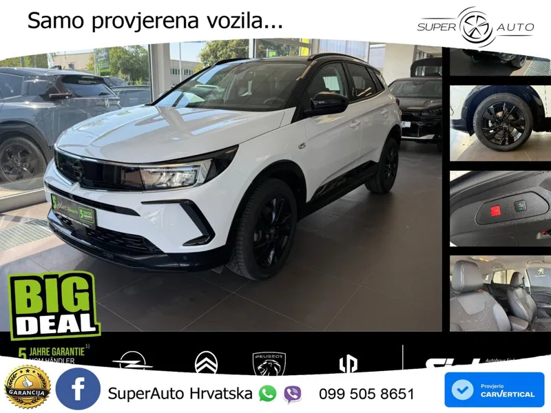 Opel Grandland 1.2i Turbo (130 KS) Automatic GS LED+GR SJED+ACC