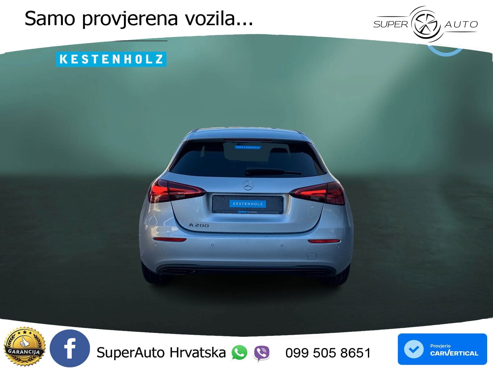 Mercedes-Benz A 200 7G-DCT LED+GR SJED+ACC