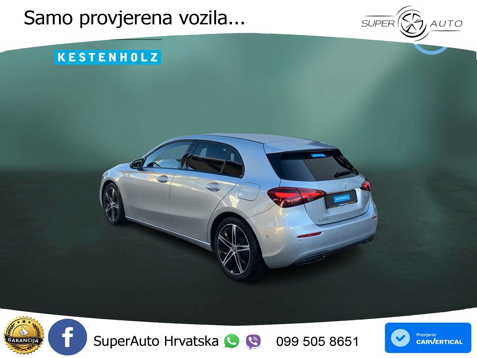 Mercedes-Benz A 200 7G-DCT LED+GR SJED+ACC