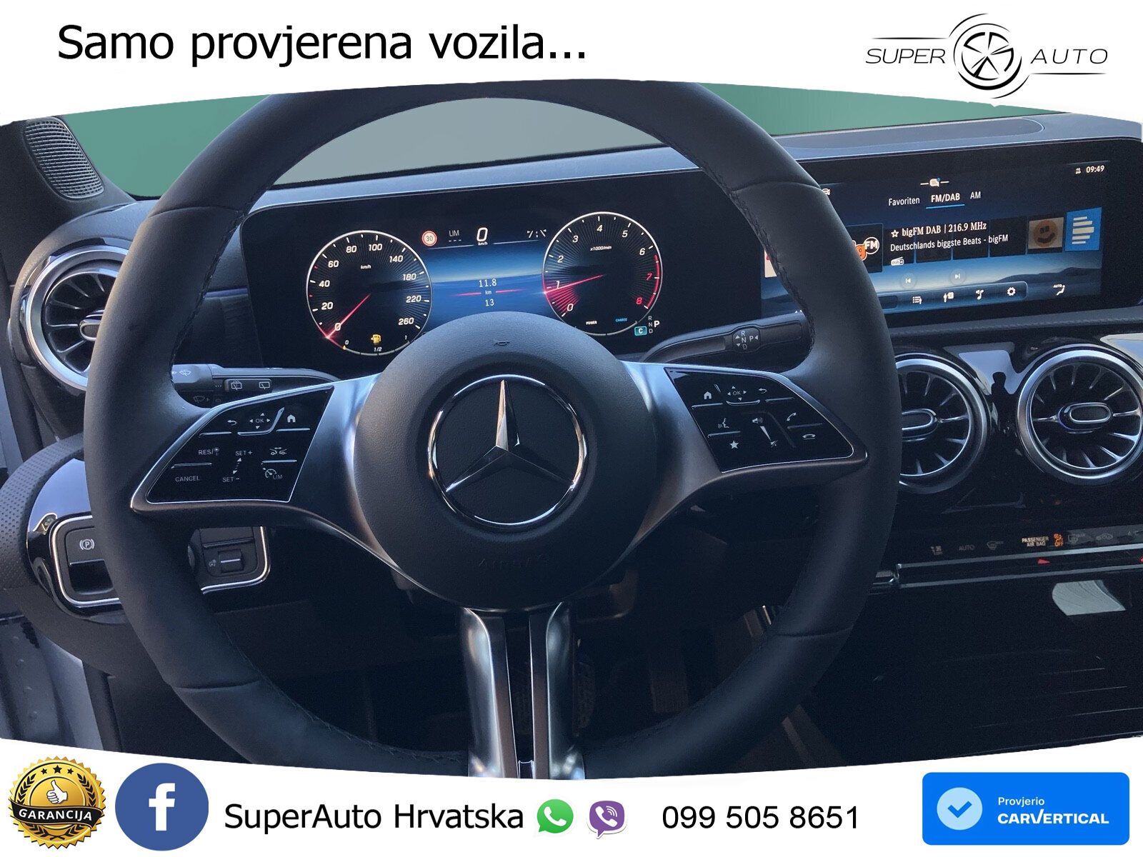 Mercedes-Benz A 200 7G-DCT LED+GR SJED+ACC