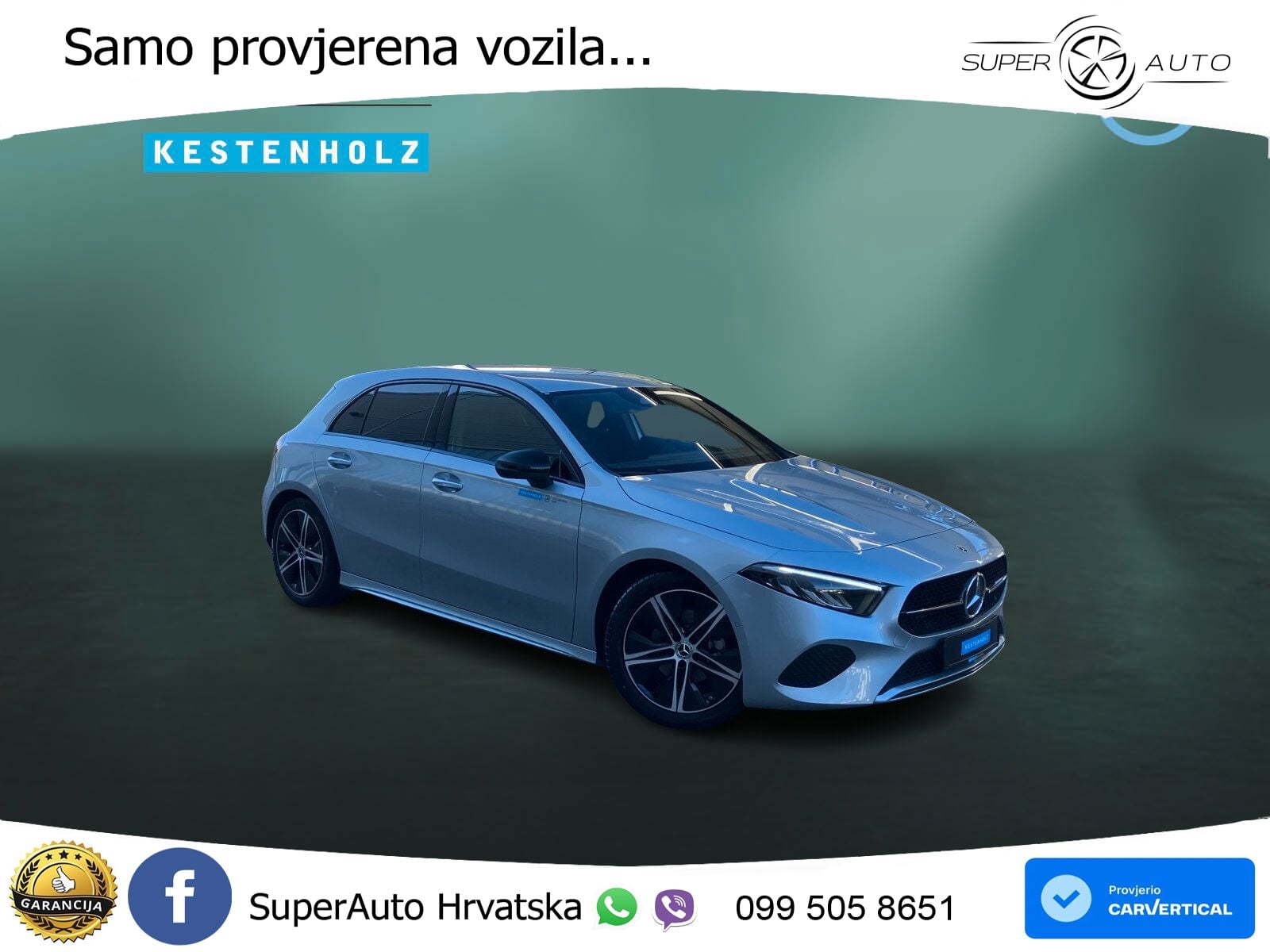 Mercedes-Benz A 200 7G-DCT LED+GR SJED+ACC