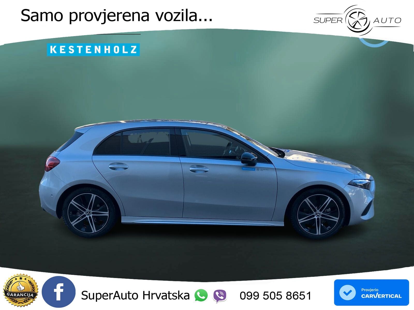 Mercedes-Benz A 200 7G-DCT LED+GR SJED+ACC