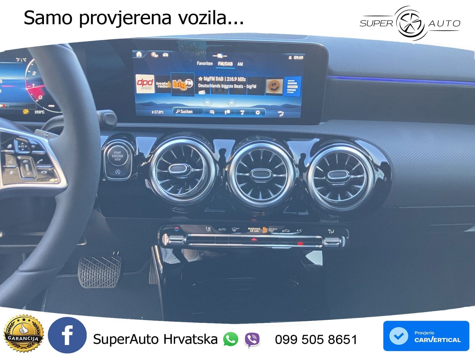 Mercedes-Benz A 200 7G-DCT LED+GR SJED+ACC