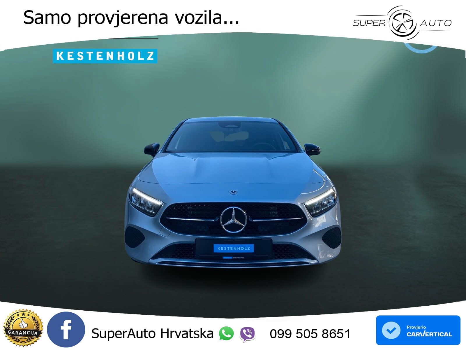 Mercedes-Benz A 200 7G-DCT LED+GR SJED+ACC