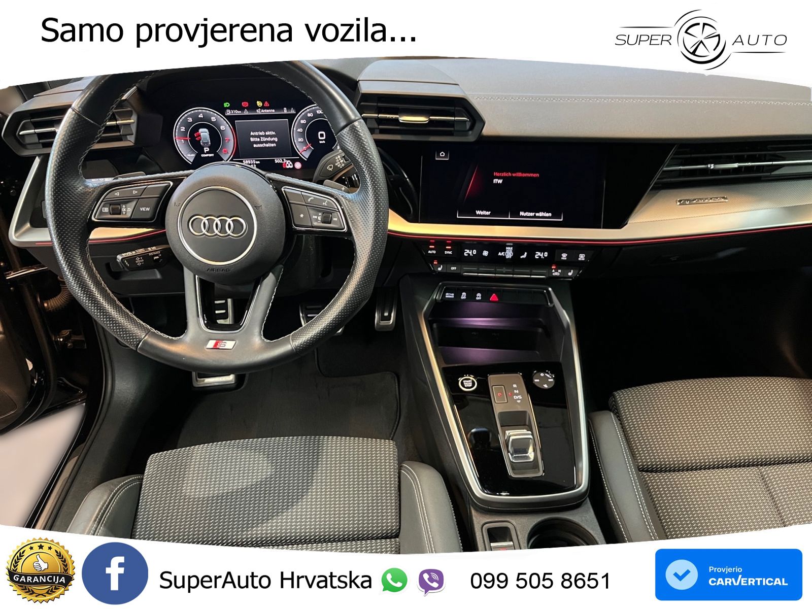 Audi A3 40 TFSI (190 KS) quattro S tronic advanced MATRIX+GR SJED+KAM