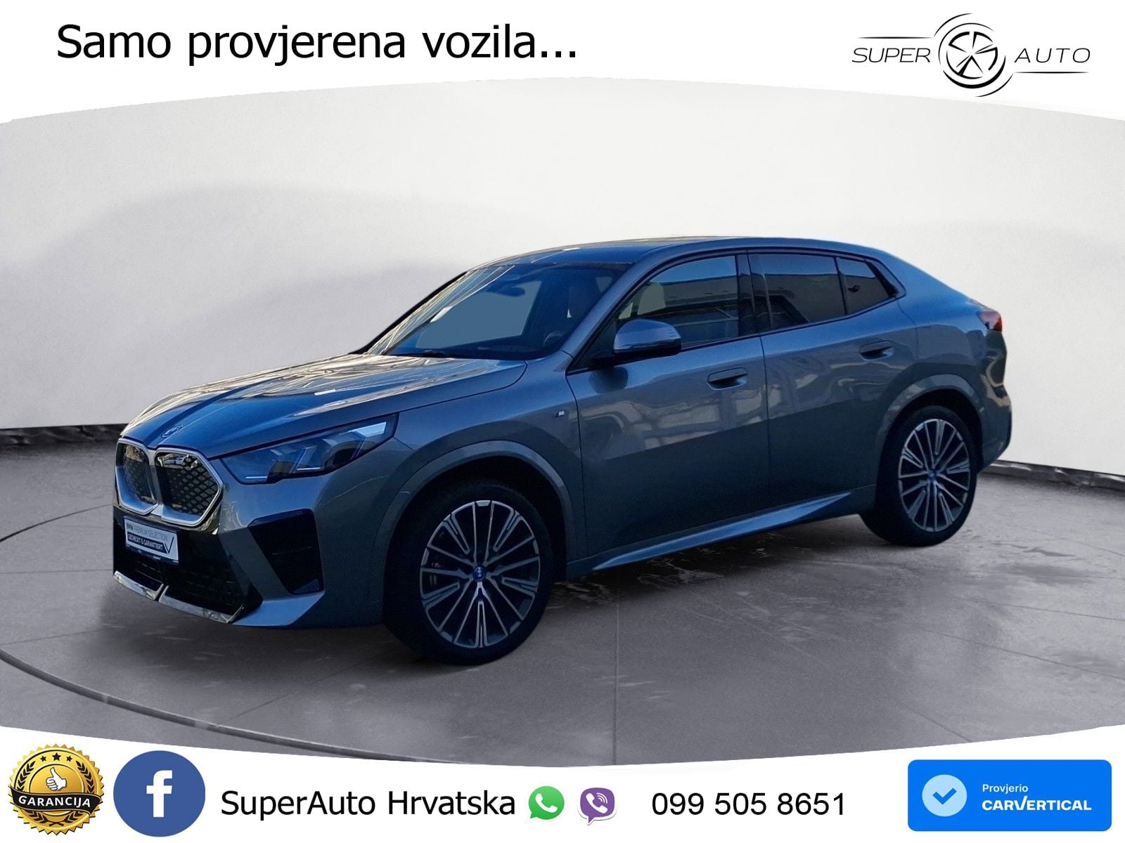 BMW iX2 66.5 kWh (313 KS) xDrive30