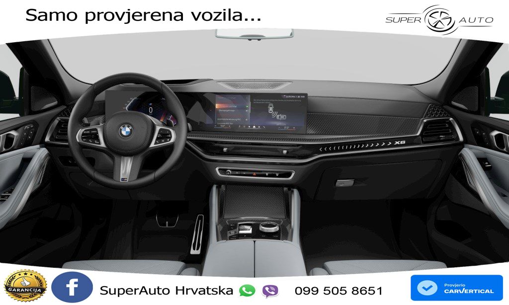 BMW X6 30d (298 KS) xDrive Steptronic M Sport LED+GR SJED+ACC