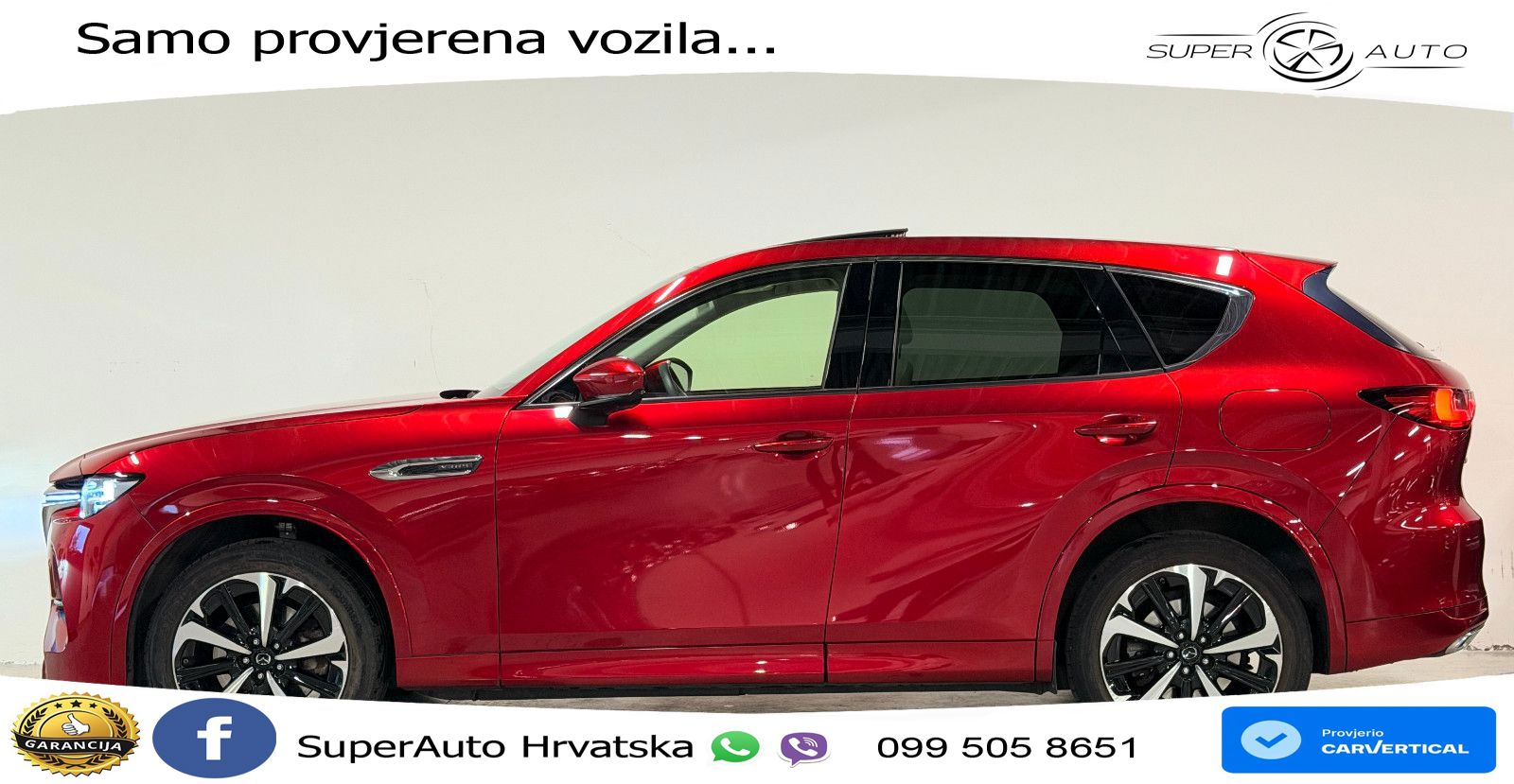 Mazda CX-60 2.5 e-Skyactiv (328 KS) AWD Automatic LED+GR SJED+ACC