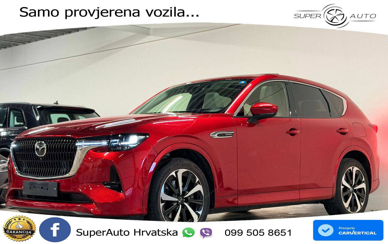 Mazda CX-60 2.5 e-Skyactiv (328 KS) AWD Automatic LED+GR SJED+ACC