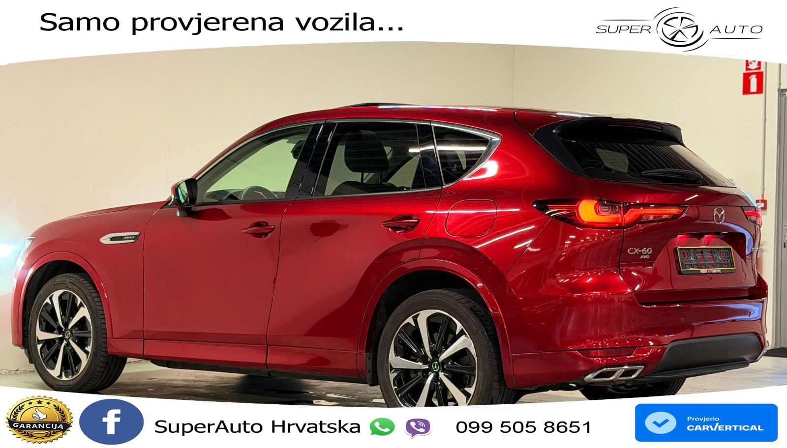Mazda CX-60 2.5 e-Skyactiv (328 KS) AWD Automatic LED+GR SJED+ACC