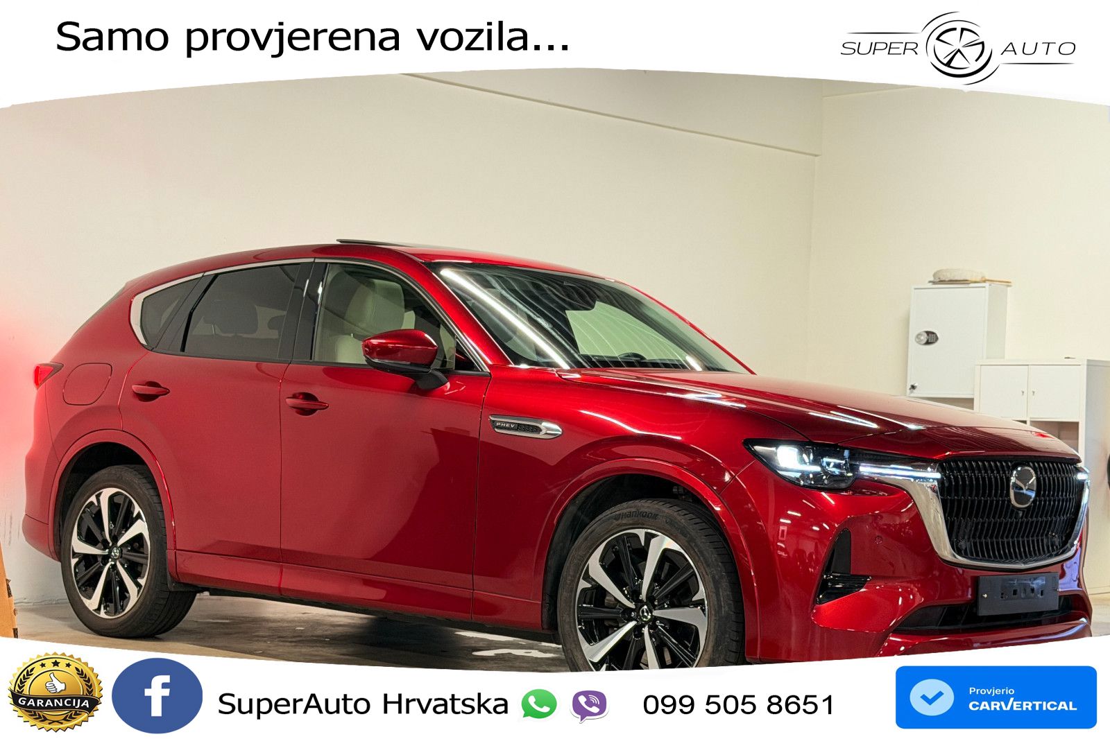 Mazda CX-60 2.5 e-Skyactiv (328 KS) AWD Automatic LED+GR SJED+ACC