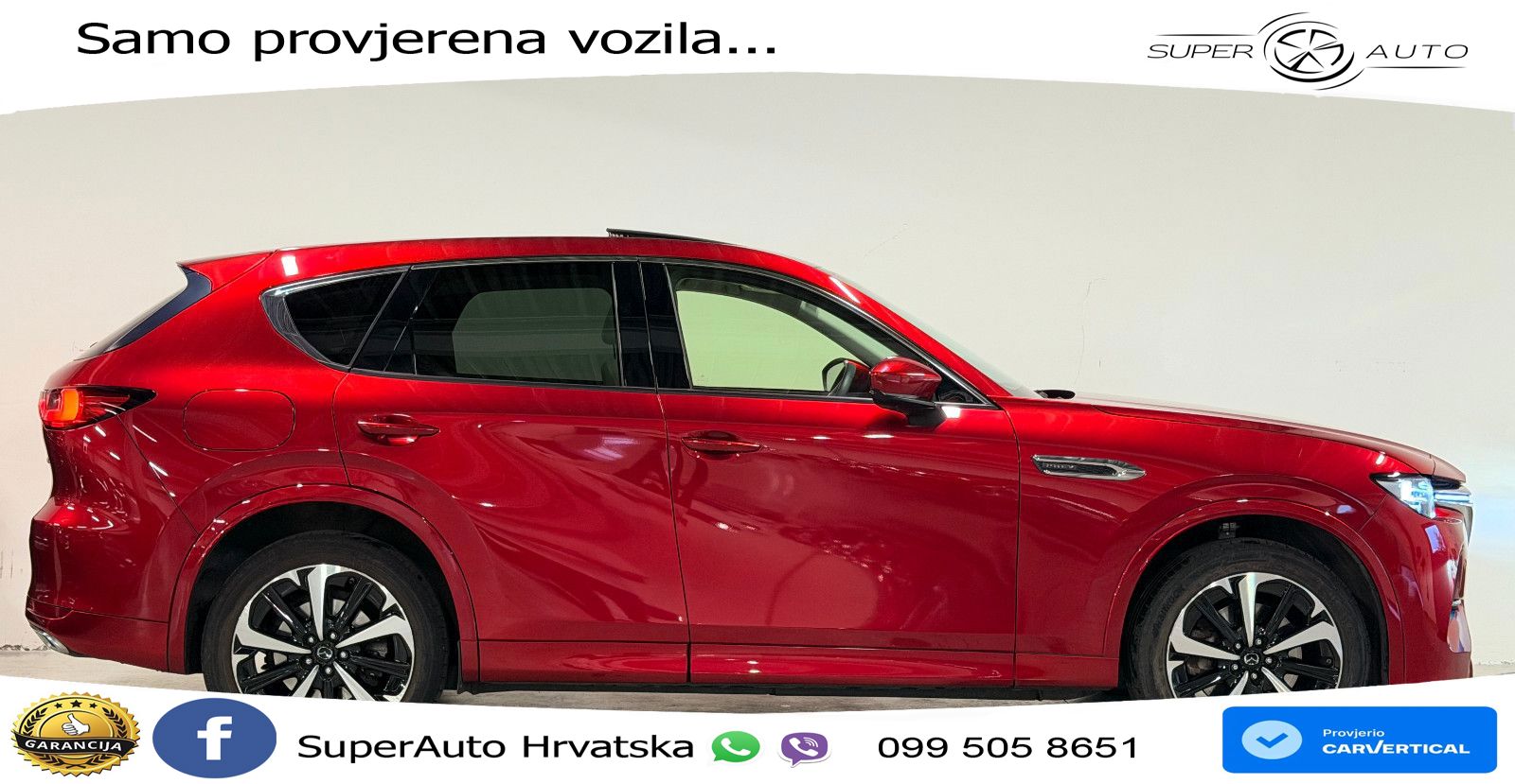 Mazda CX-60 2.5 e-Skyactiv (328 KS) AWD Automatic LED+GR SJED+ACC
