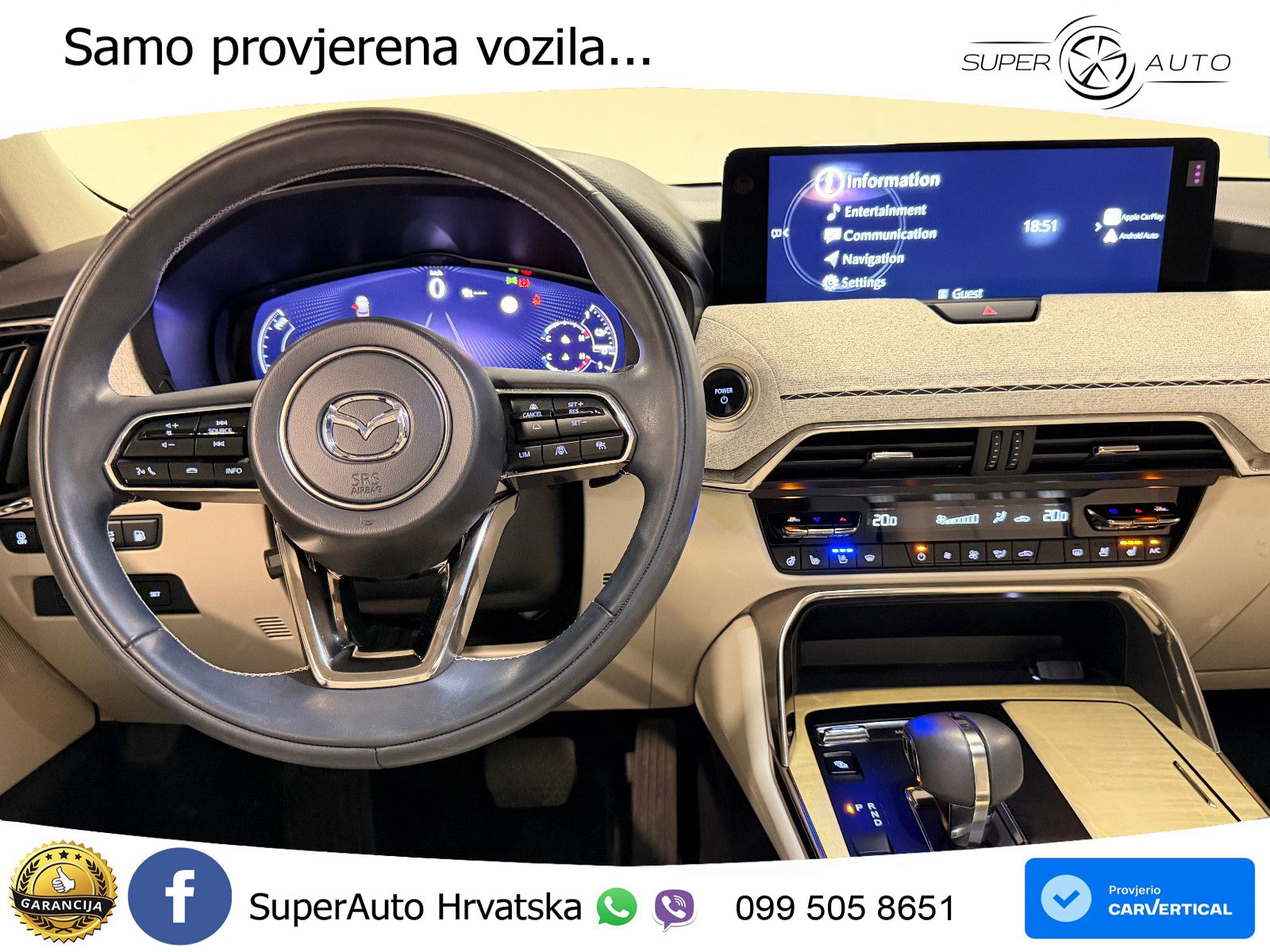 Mazda CX-60 2.5 e-Skyactiv (328 KS) AWD Automatic LED+GR SJED+ACC