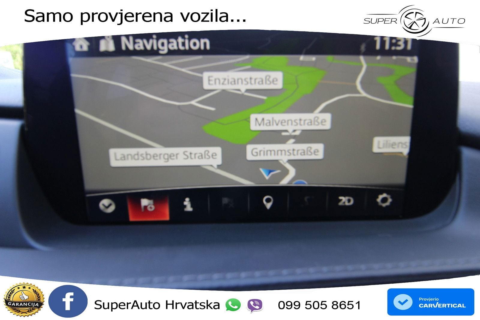Mazda 6 Sport Combi 2.0 SKYACTIV-G (165 KS) SKYACTIV-Drive LED+GR SJED+ACC