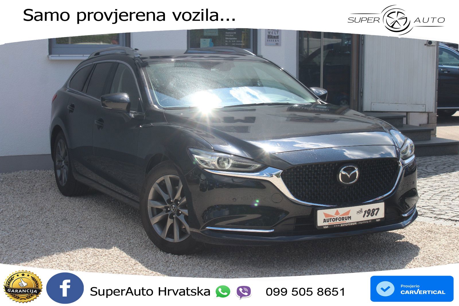 Mazda 6 Sport Combi 2.0 SKYACTIV-G (165 KS) SKYACTIV-Drive LED+GR SJED+ACC