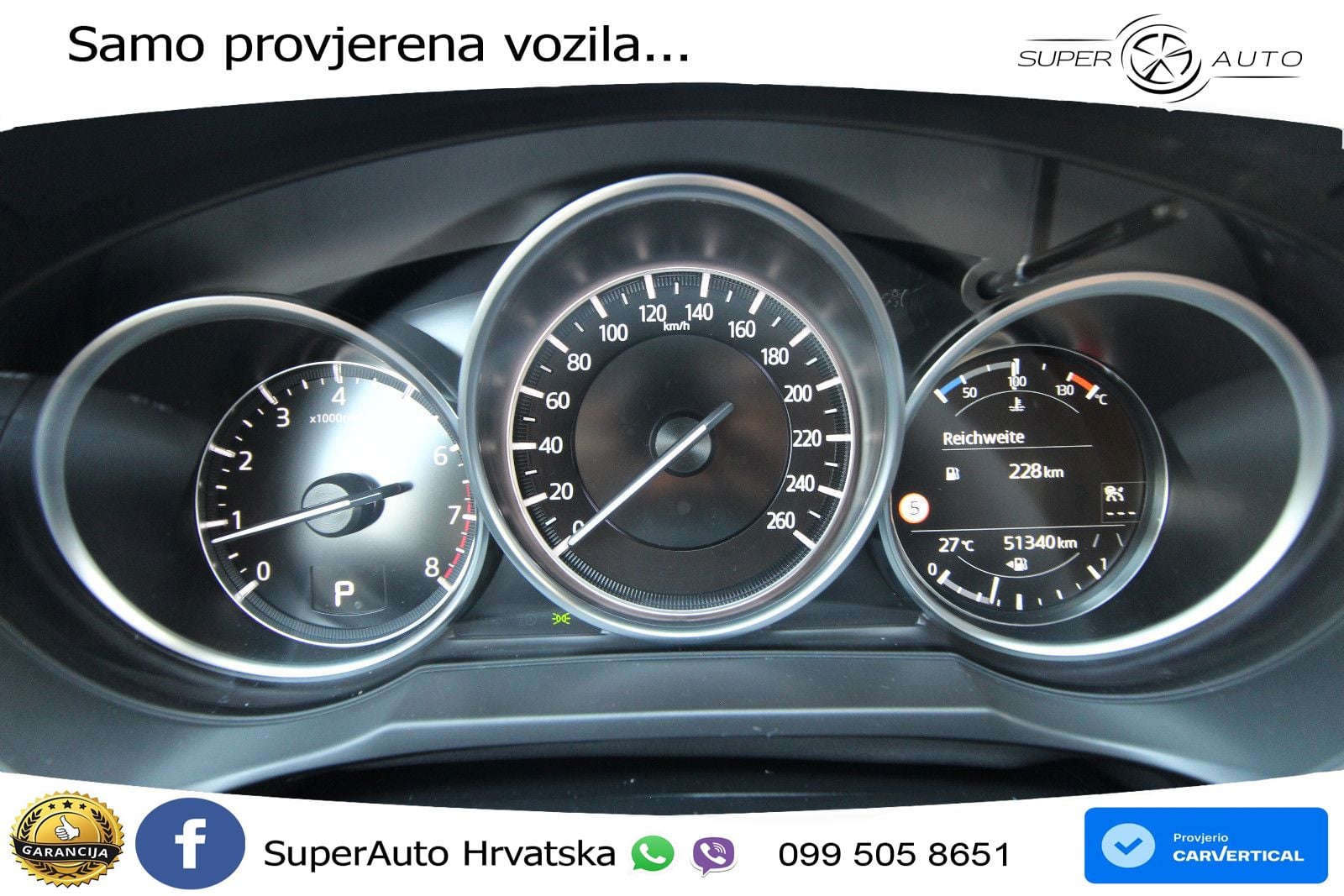 Mazda 6 Sport Combi 2.0 SKYACTIV-G (165 KS) SKYACTIV-Drive LED+GR SJED+ACC