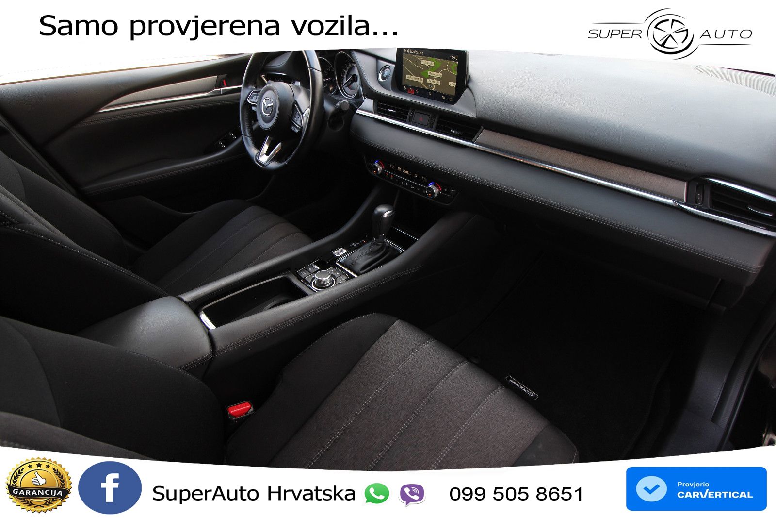 Mazda 6 Sport Combi 2.0 SKYACTIV-G (165 KS) SKYACTIV-Drive LED+GR SJED+ACC