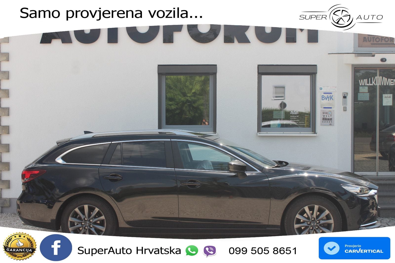 Mazda 6 Sport Combi 2.0 SKYACTIV-G (165 KS) SKYACTIV-Drive LED+GR SJED+ACC
