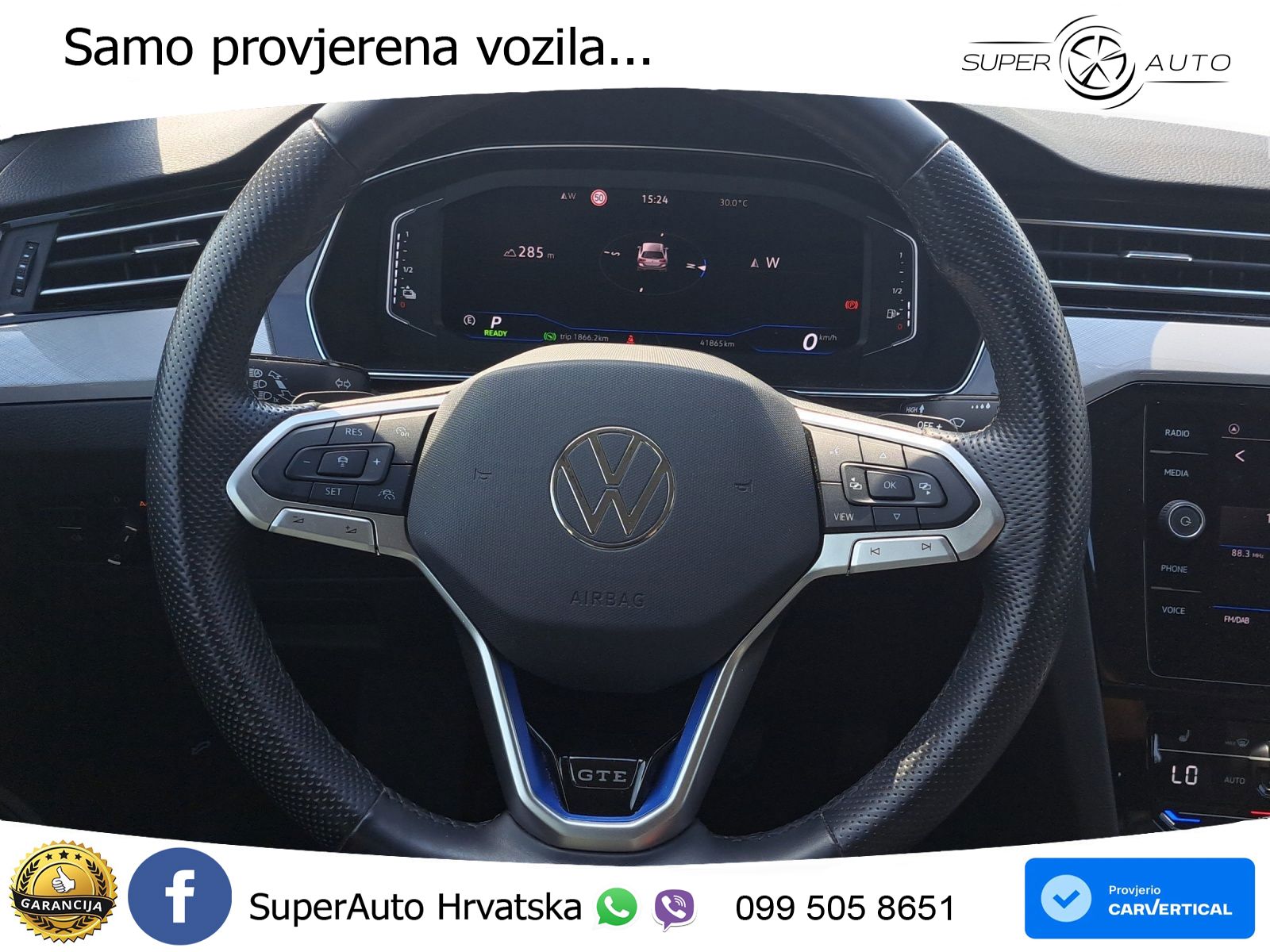 Volkswagen Passat Variant GTE 1.4 TSI (218 KS) DSG LED+GR SJED+ACC