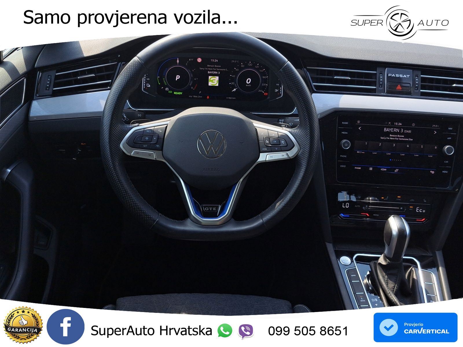 Volkswagen Passat Variant GTE 1.4 TSI (218 KS) DSG LED+GR SJED+ACC