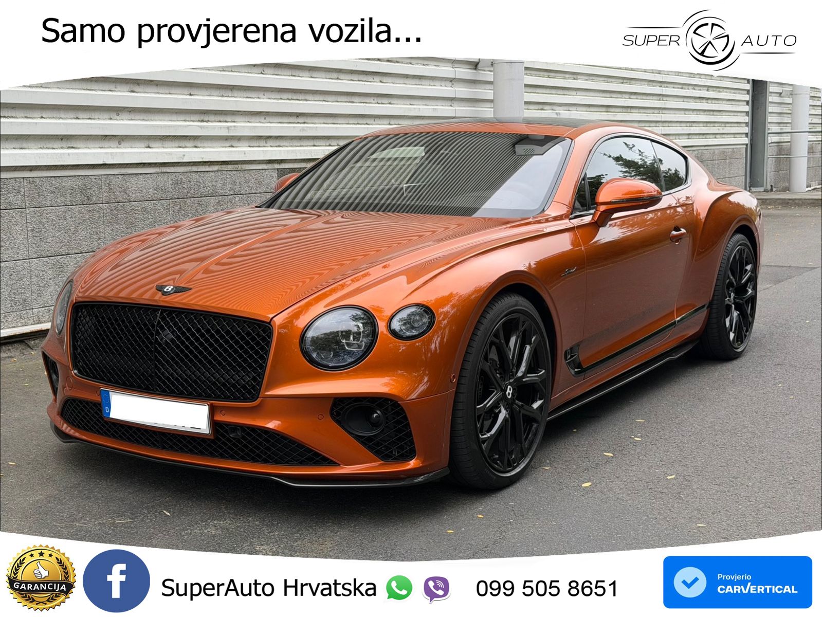 Bentley Continental GT III Speed 6.0 TSI W12 (659 KS) AWD DCT ZRAČNI+ACC+GR SJED+KAM+PANO