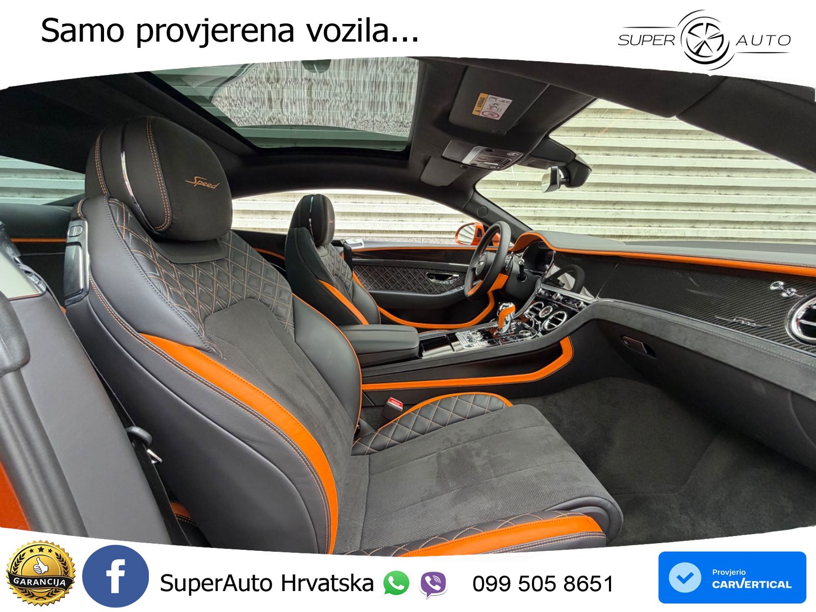 Bentley Continental GT III Speed 6.0 TSI W12 (659 KS) AWD DCT ZRAČNI+ACC+GR SJED+KAM+PANO
