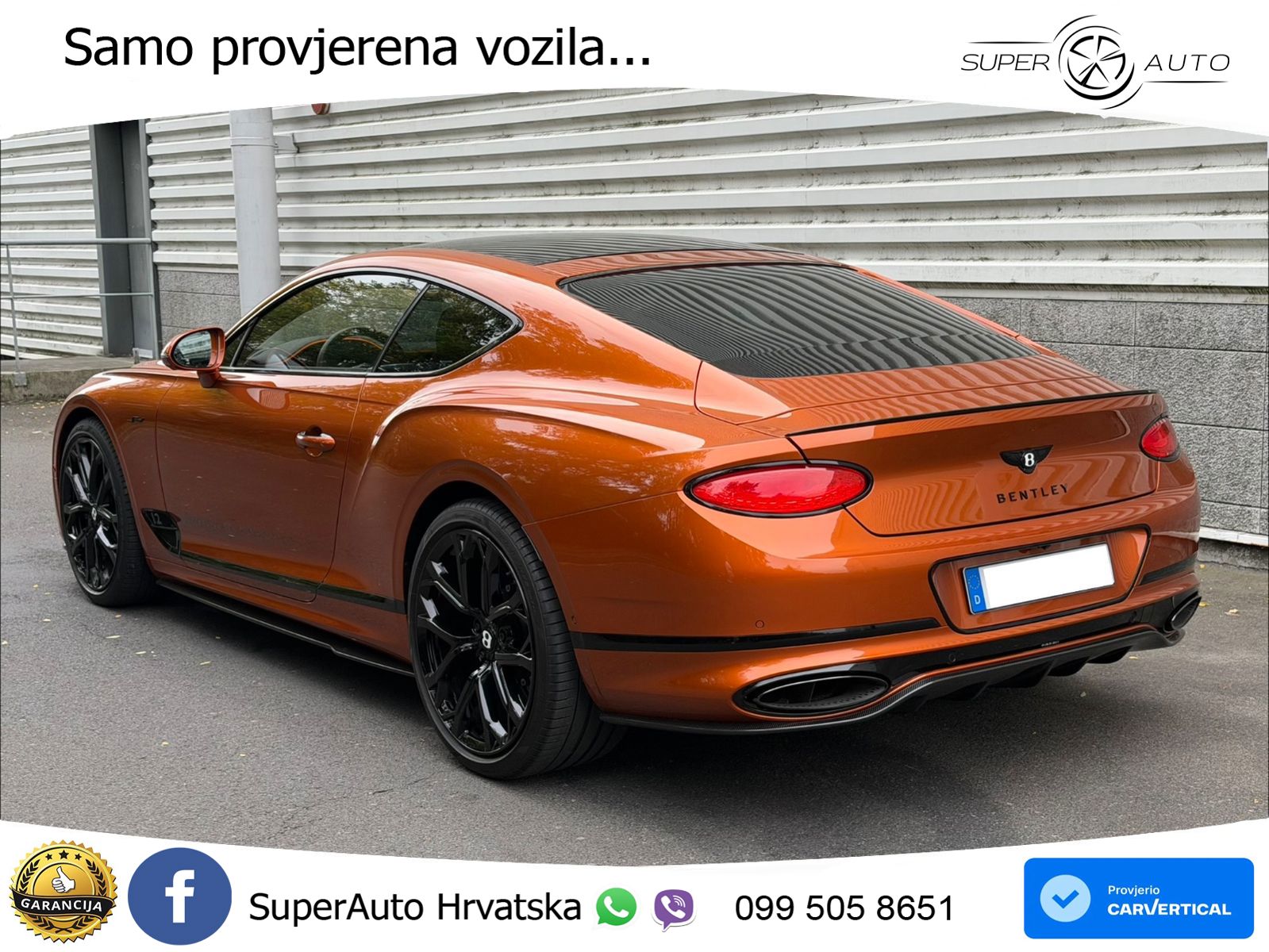 Bentley Continental GT III Speed 6.0 TSI W12 (659 KS) AWD DCT ZRAČNI+ACC+GR SJED+KAM+PANO