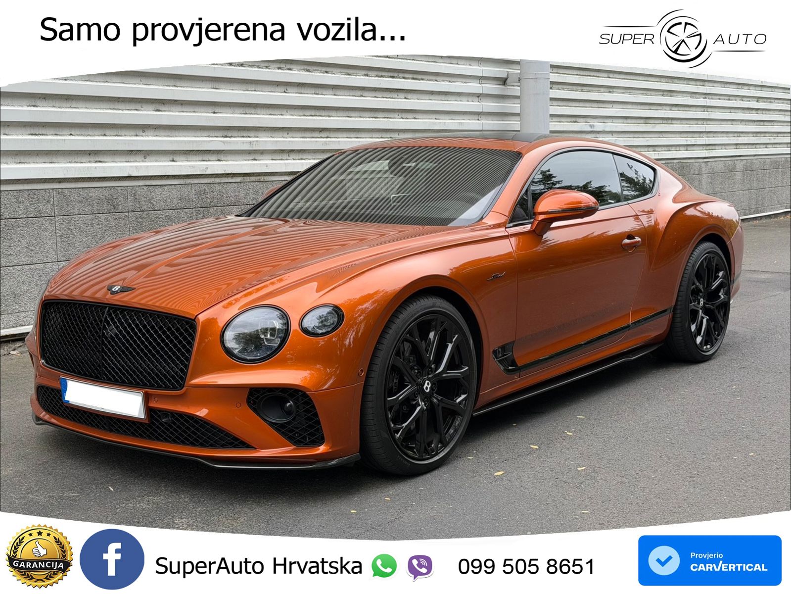 Bentley Continental GT III Speed 6.0 TSI W12 (659 KS) AWD DCT ZRAČNI+ACC+GR SJED+KAM+PANO