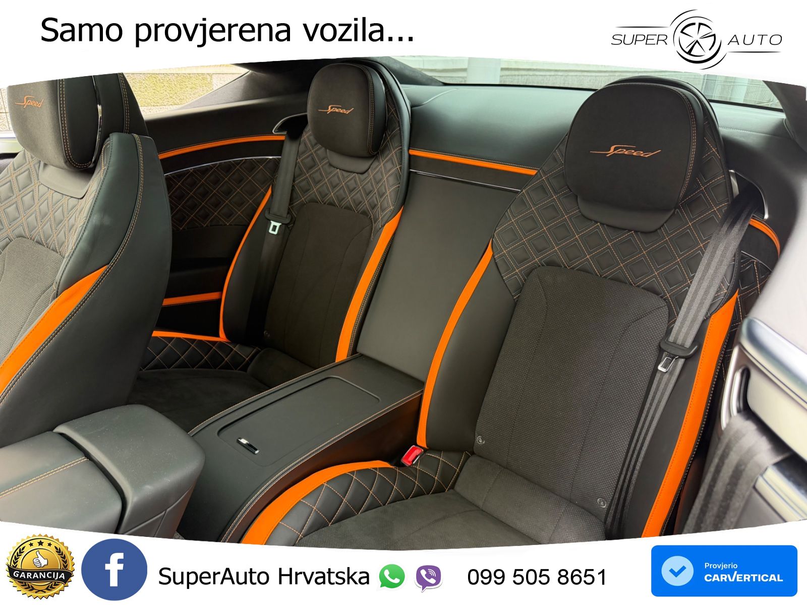 Bentley Continental GT III Speed 6.0 TSI W12 (659 KS) AWD DCT ZRAČNI+ACC+GR SJED+KAM+PANO