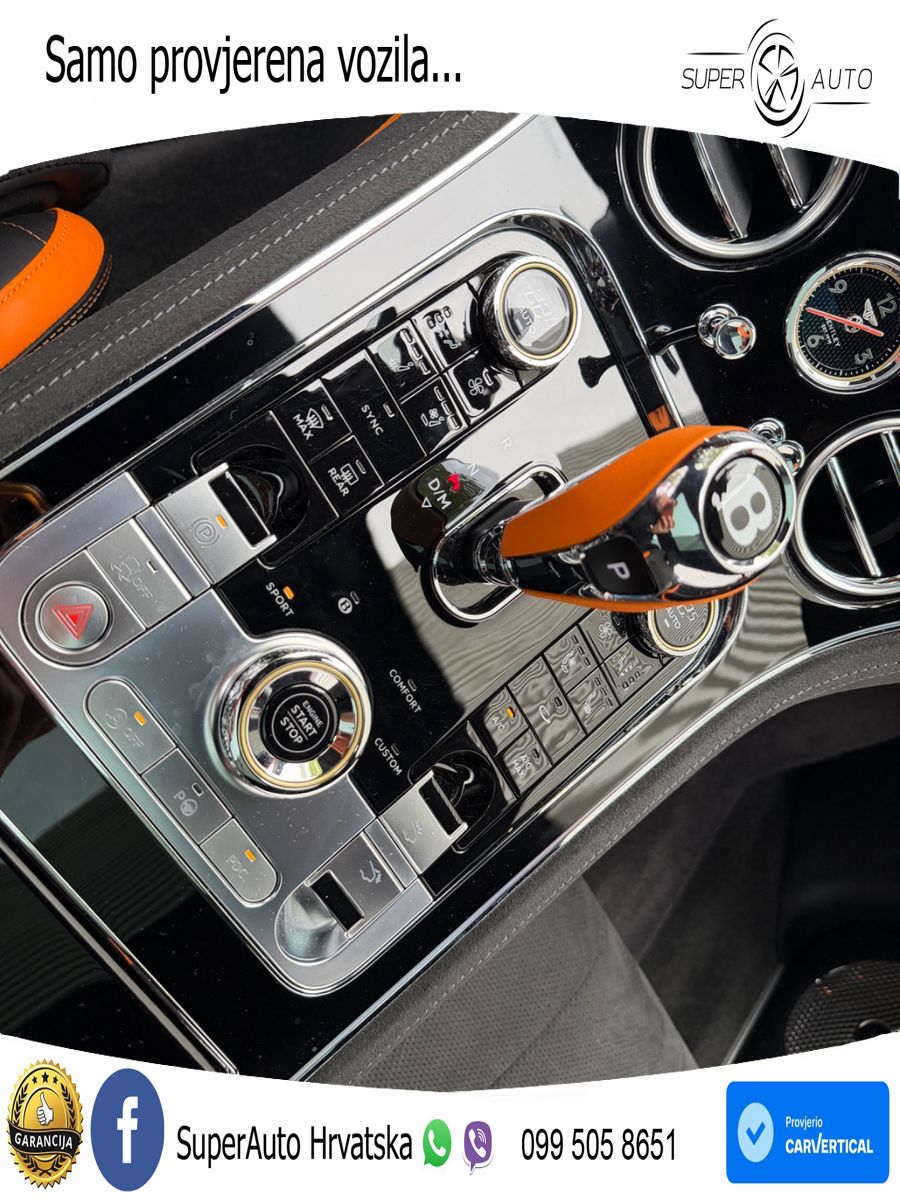 Bentley Continental GT III Speed 6.0 TSI W12 (659 KS) AWD DCT ZRAČNI+ACC+GR SJED+KAM+PANO