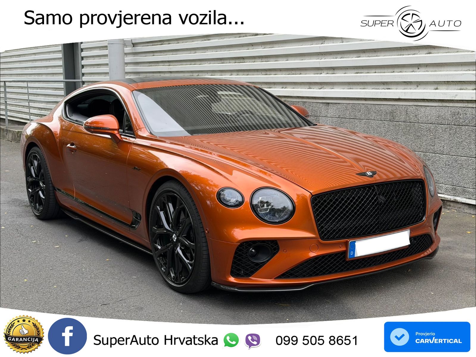 Bentley Continental GT III Speed 6.0 TSI W12 (659 KS) AWD DCT ZRAČNI+ACC+GR SJED+KAM+PANO