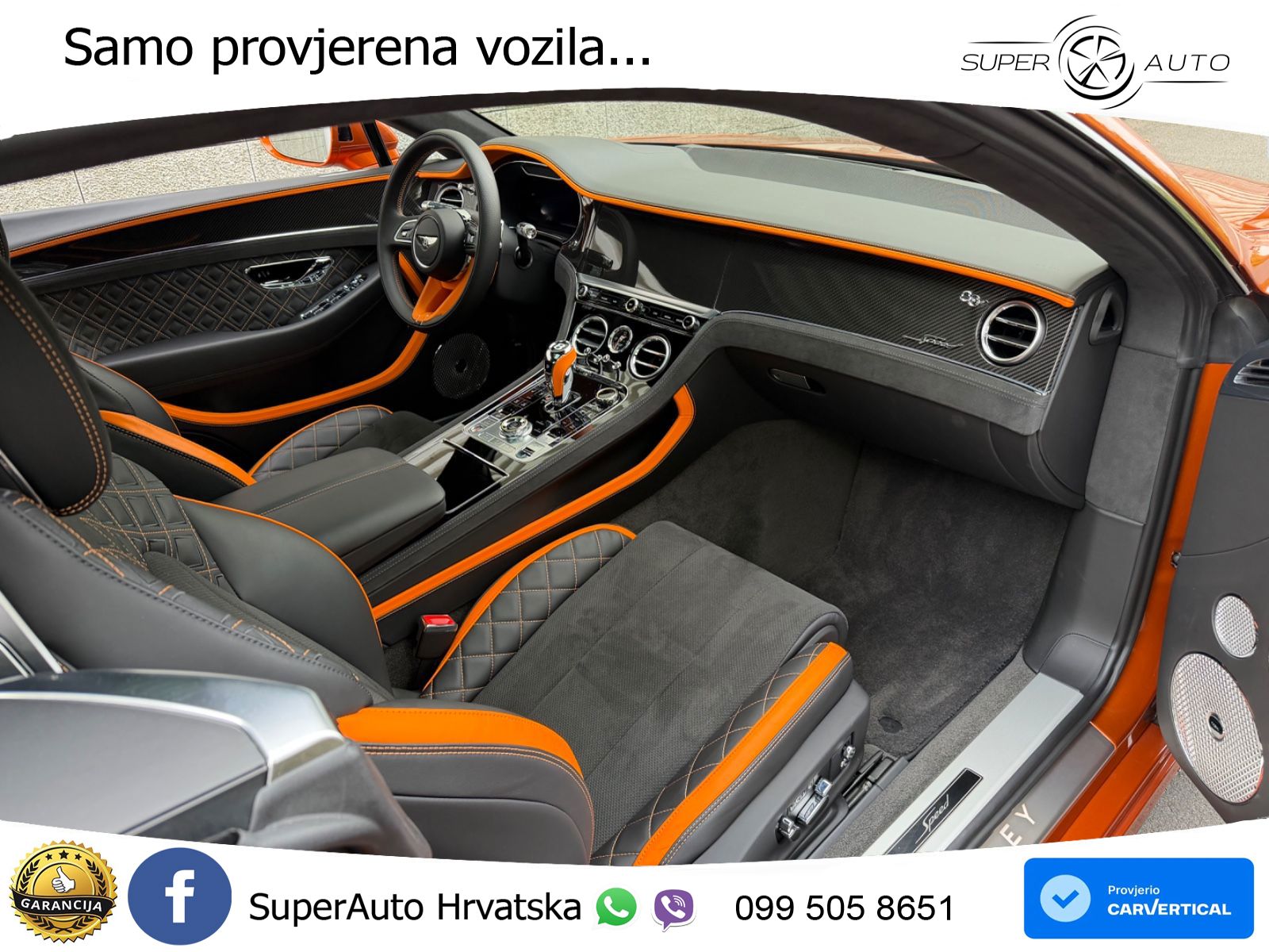Bentley Continental GT III Speed 6.0 TSI W12 (659 KS) AWD DCT ZRAČNI+ACC+GR SJED+KAM+PANO