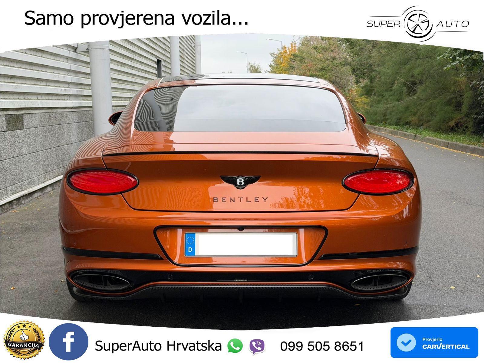 Bentley Continental GT III Speed 6.0 TSI W12 (659 KS) AWD DCT ZRAČNI+ACC+GR SJED+KAM+PANO